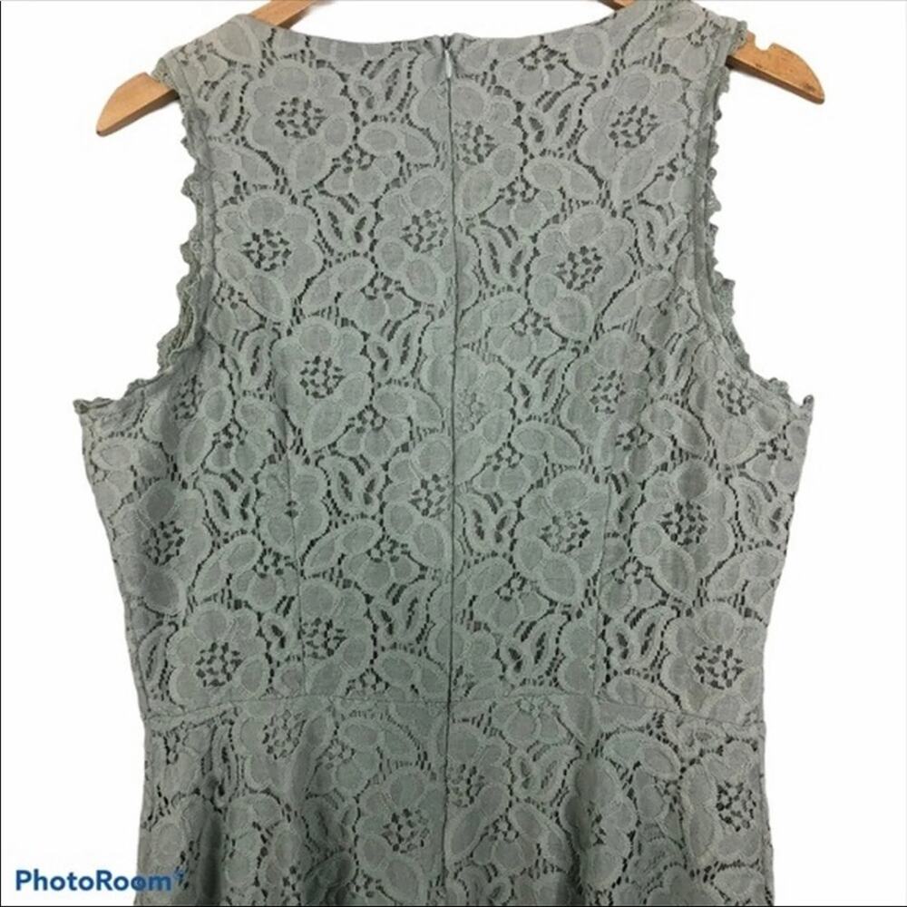 Altar’d State Sage Lace Sleeveless Dress S - Picture 4 of 11